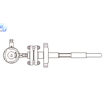 Thermocouple specially designed for the gasifier